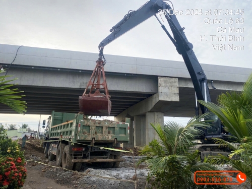 Gàu cạp thủy lực